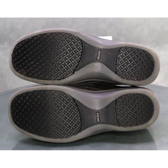 Red Wing Worx Women's Safety Toe Work Shoes Size 7.5 Wide Leather Gray - Picture 10 of 12